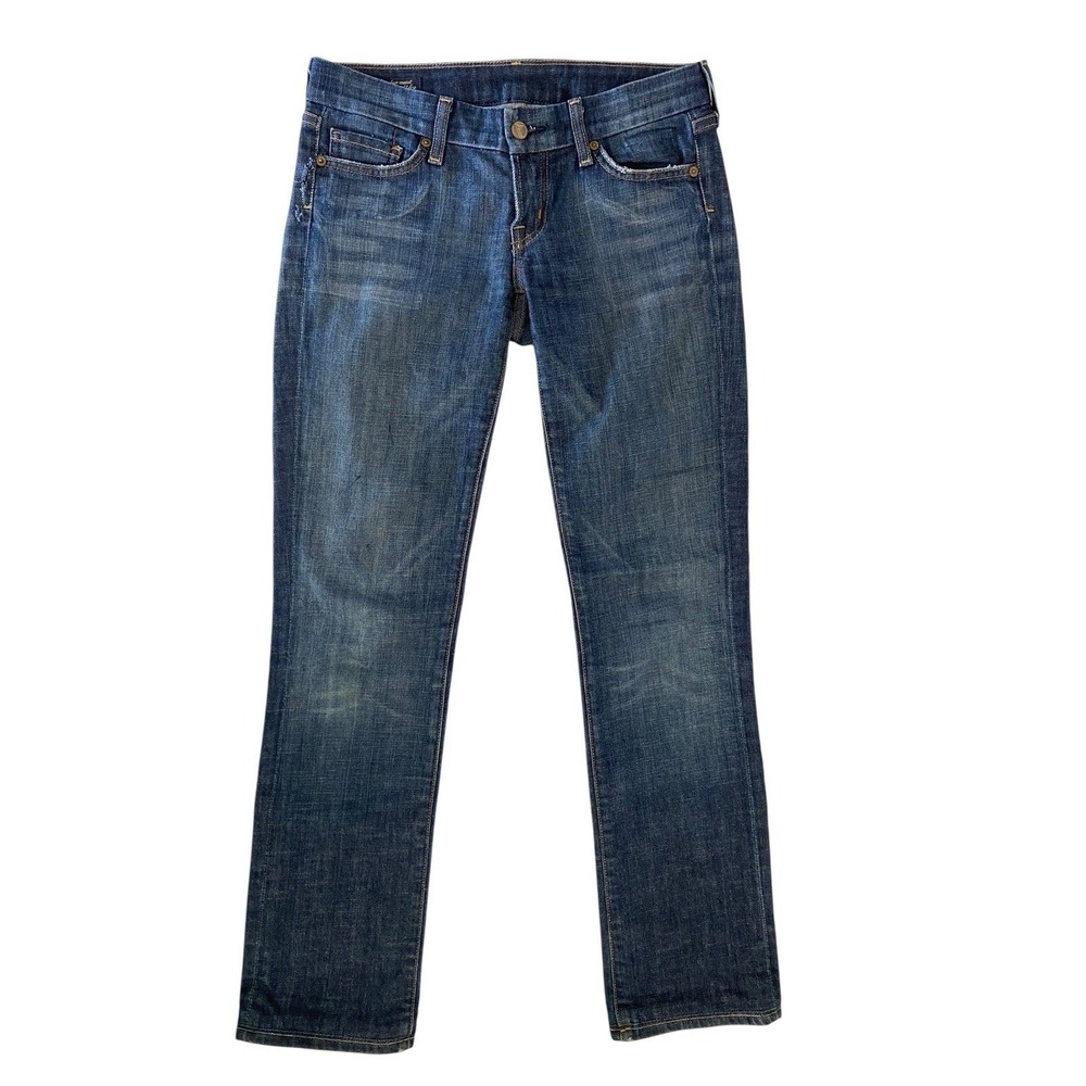 Citizens Of Humanity Womens Bridgitte #014 Jeans Size 26 Low Waist Straight Leg